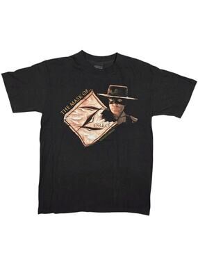 Mask Of Zorro Movie Promo T-Shirt Vintage 90s USA Licensed Streetwear Medium